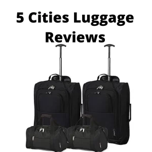 5 cities luggage reviews uk