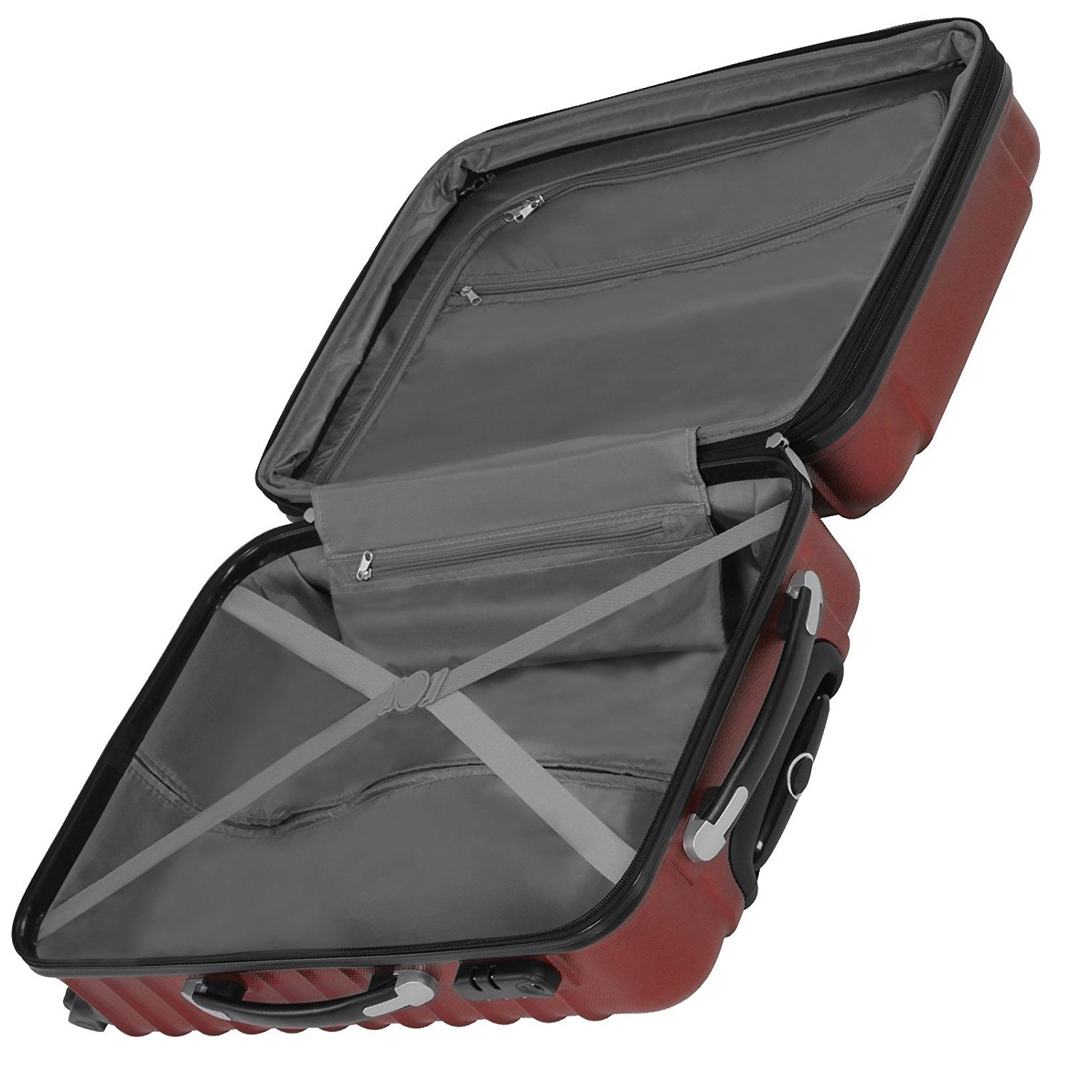 Vojagor Hard Shell Trolley Suitcases Internal