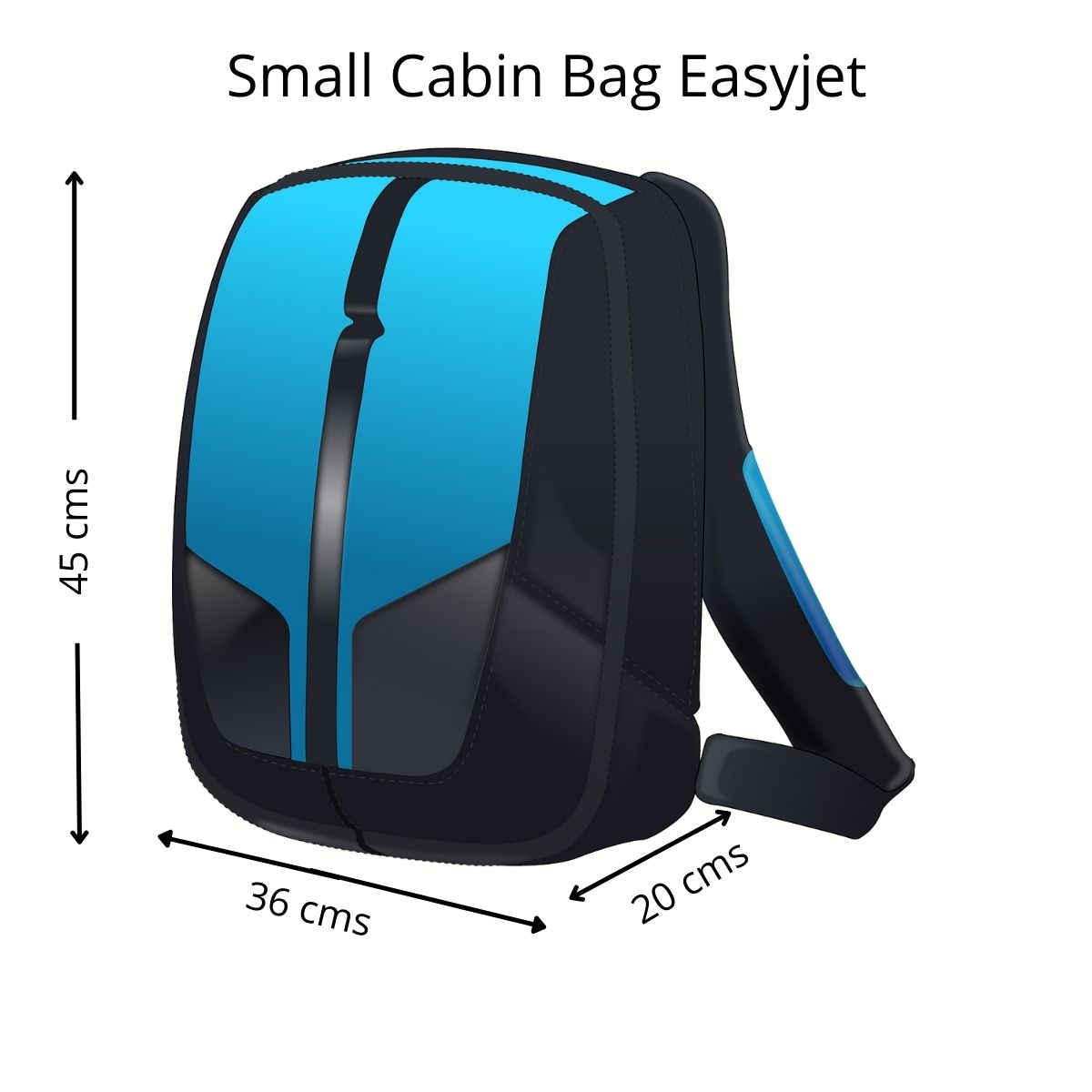 easyjet small cabin bag
