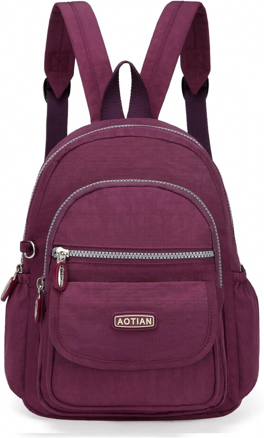 AOTIAN Nylon Lightweight Sturdy Little Casual Backpack 7 L Purple