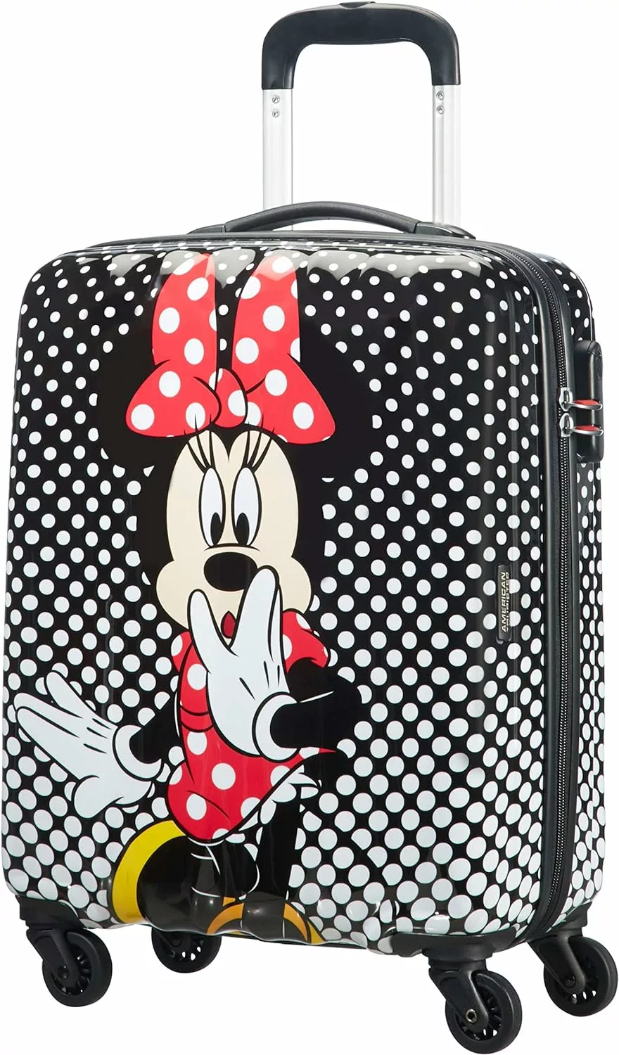 American Tourister Disney Legends - Spinner S, Kids luggage, 55 cm, 36 L, Multicolour (Minnie Mouse Polka Dot)