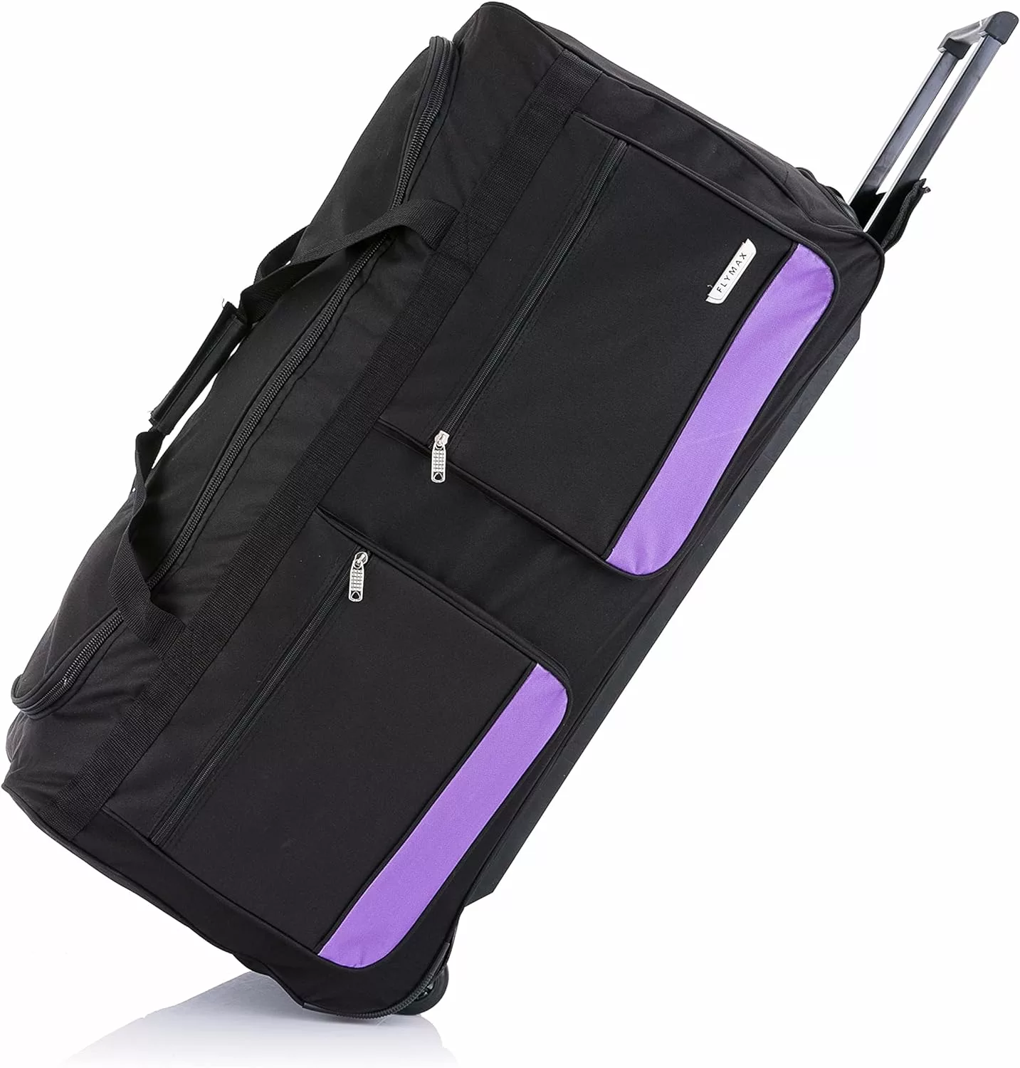 Flymax 36" XL Extra Large Suitcase Lightweight Wheeled Duffle Bag Holdall Luggage Travel Bag