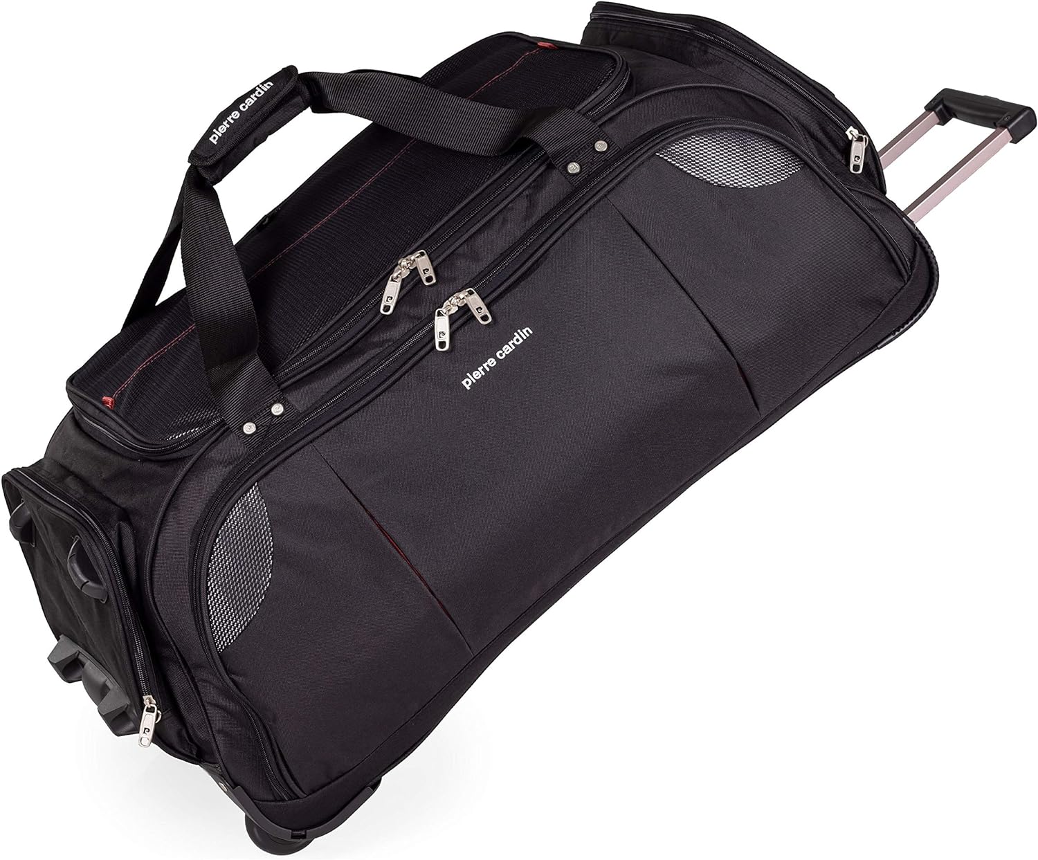 Lightweight Large Roller Bag Holdall by Pierre Cardin | Durable Stress Tested Skate Wheels | 95L Capacity | Trolley & Grab Carry Options | Travel Wheeled Duffle Bag CL769 ( 30")