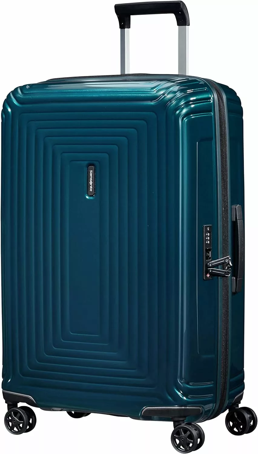 Samsonite Neopulse - Spinner M, Suitcase, 69 cm, 74 L, Blu (Metallic Blue)