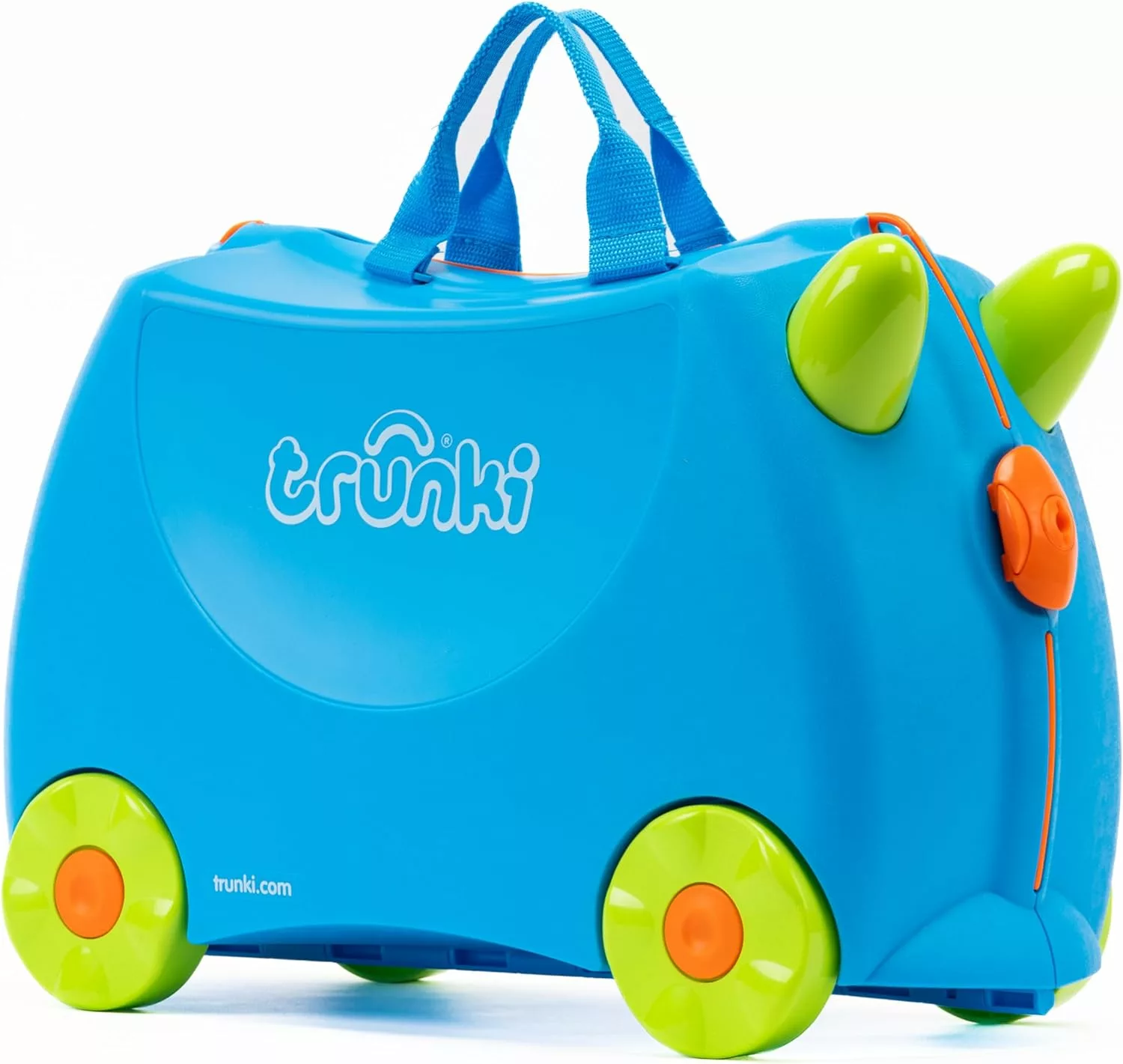 Trunki Children’s Ride-On Suitcase and Kid's Hand Luggage | Ideal Toy Gift for 3 Year Old Boys : Terrance (Blue)