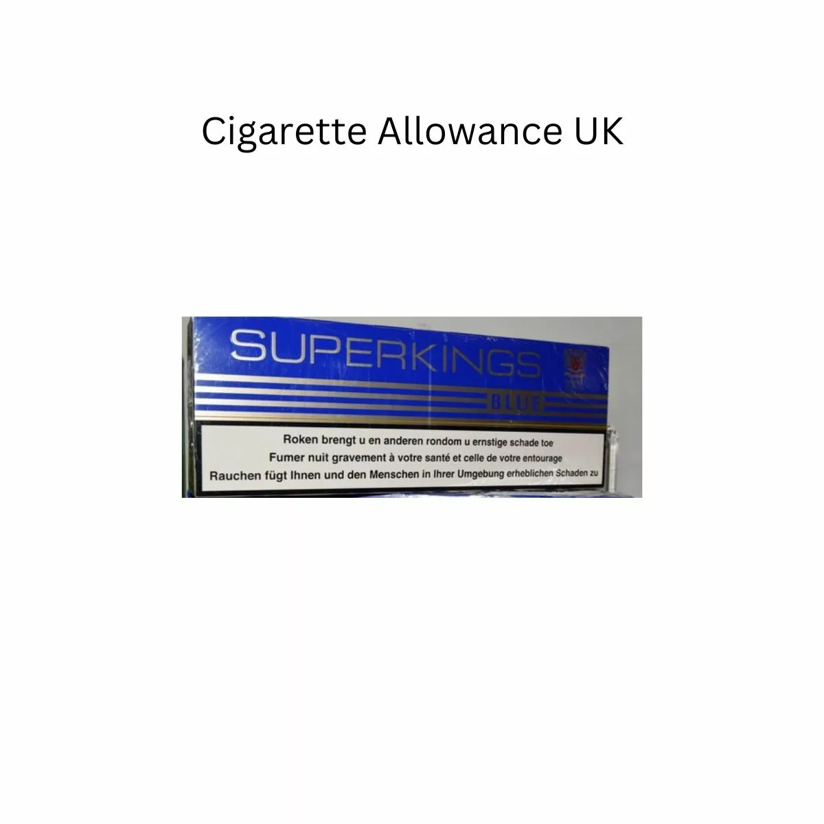 pack of 200 cigarettes  UK